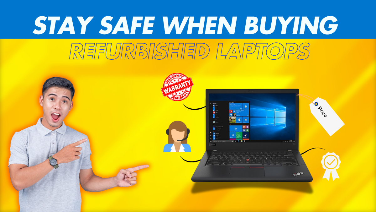 Increase safety while ordering refurbished laptops for your company