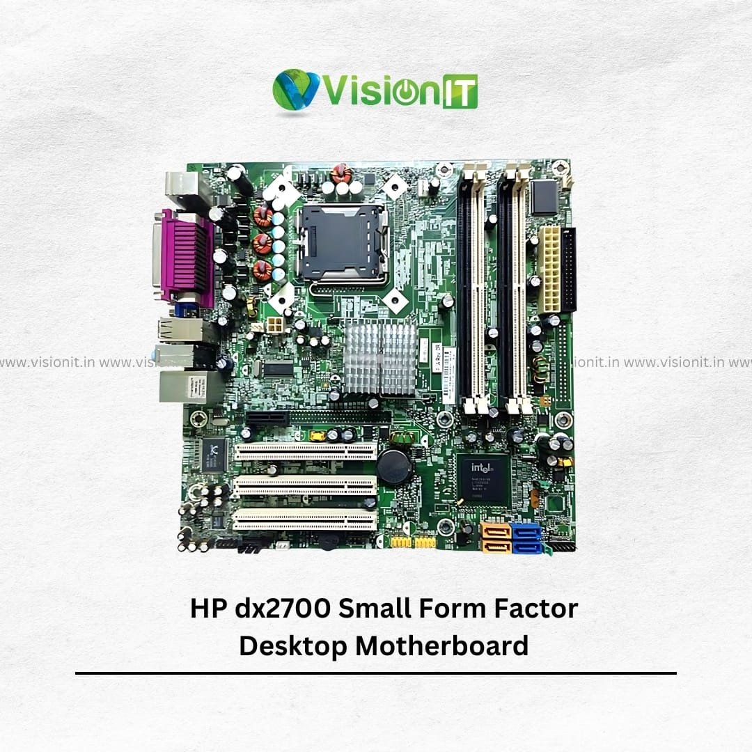 Motherboard for HP dx2700 Small Form Factor with Intel support, onboard graphics, and expansion slots – VisionIT Peripherals