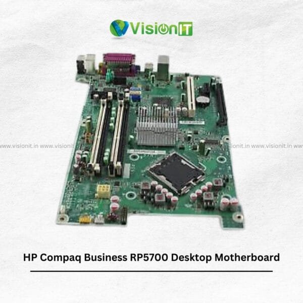 Original HP Compaq RP5700 Desktop Motherboard compatible with Intel chipsets and designed for business desktop systems.