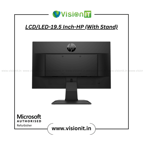 HP 19.5-inch refurbished LCD/LED monitor adjustable stand for comfort