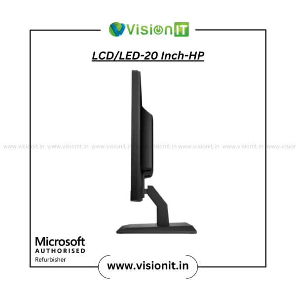 HP 20-inch refurbished LCD/LED monitor bright Full HD display