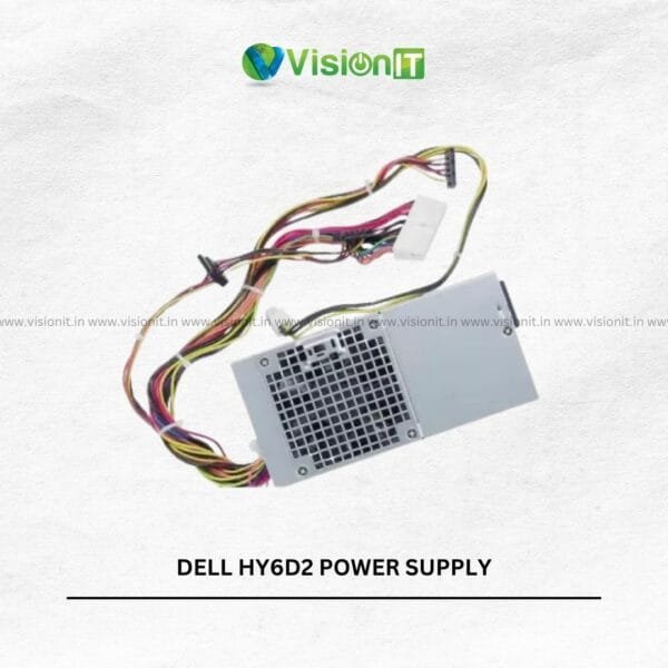 Energy-efficient Dell HY6D2 250W PSU with intelligent cooling fan