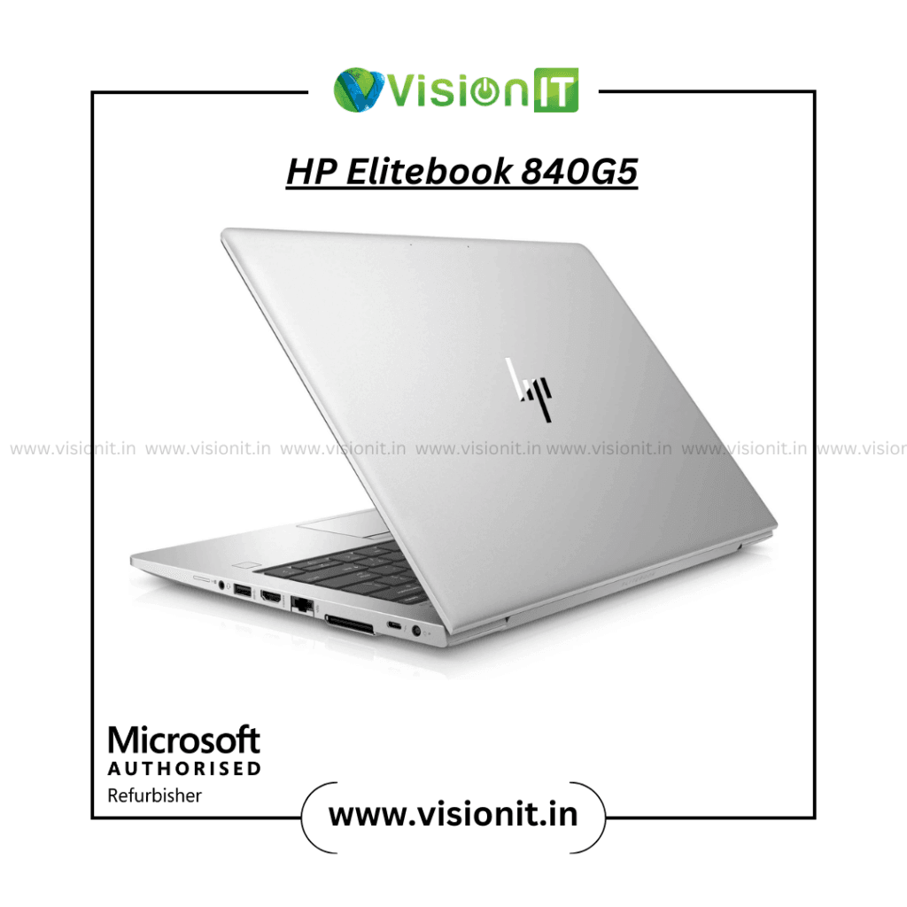 Refurbished HP EliteBook 840 G5 Intel Core i5 business laptop with SSD & HDD storage