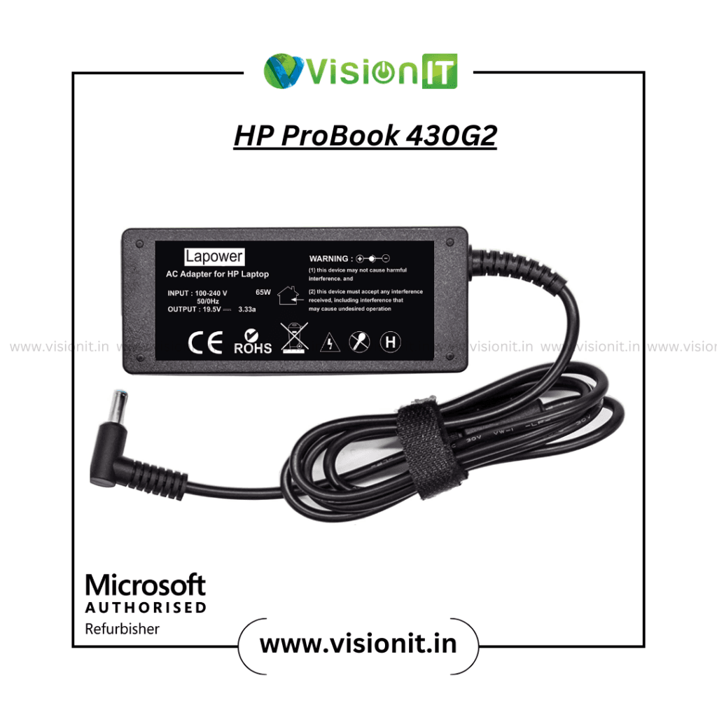 Refurbished HP ProBook 430 G2 business laptop displayed in HD Images | High resolution views from Vision IT