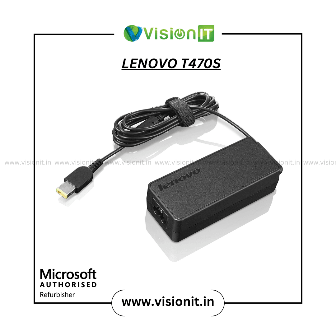 Lenovo ThinkPad T470s original 45W 65W USB Type C charger adapter slim tip rectangular connector for i7 7600U