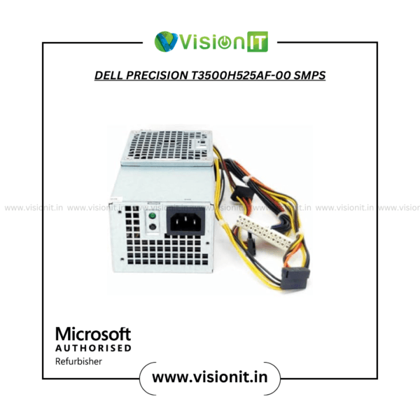 Dell Precision T3500H525AF-00 SMPS provides consistent and safe power delivery for workstation-class performance and long-term usage
