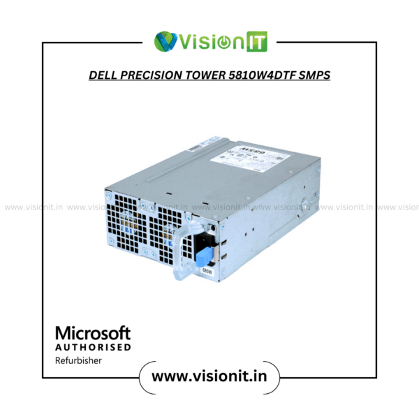 Dell Precision Tower 5810W4DTF SMPS is built for workstation reliability, ensuring power stability for demanding professional computing tasks.