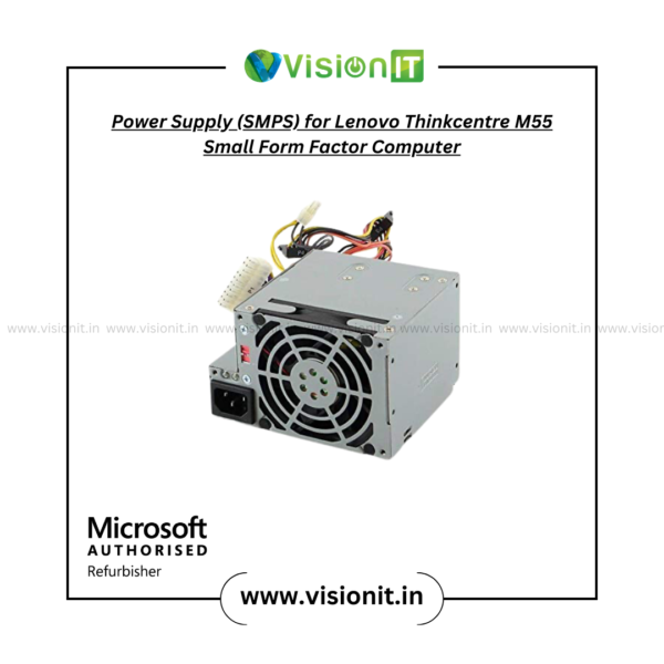 SMPS for Lenovo ThinkCentre M55 SFF Computer delivers steady power for efficient and safe desktop operation with certified compatibility and fit