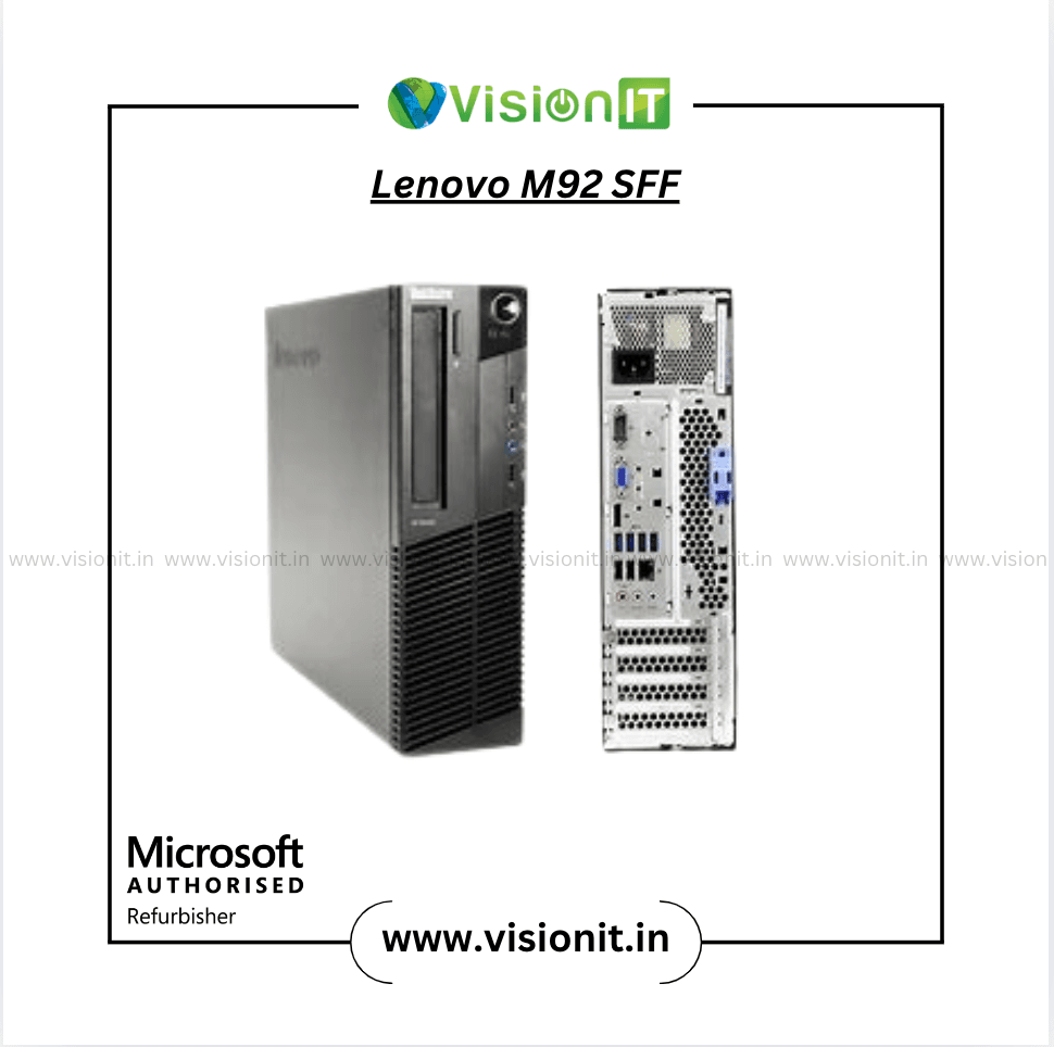 Lenovo ThinkCentre M92 SFF PC with 3rd Gen Intel Core i3/i5/i7 and compact chassis for business