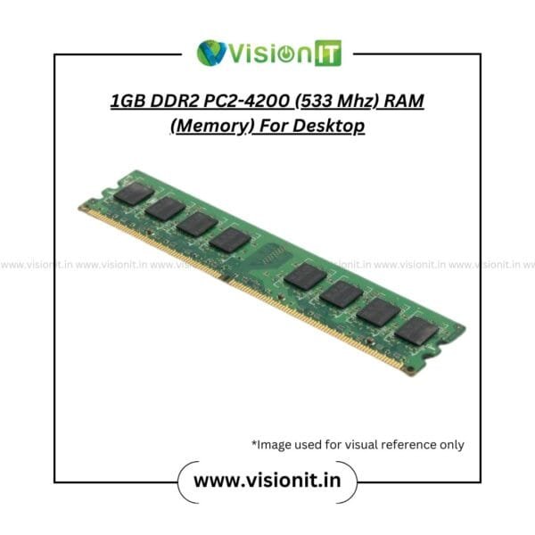 1GB DDR2 PC2-4200 533MHz RAM for Desktop Computers