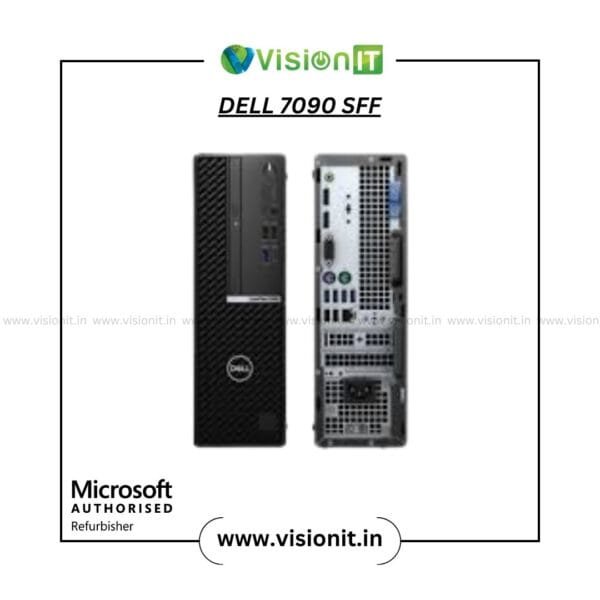 Dell OptiPlex 7090 SFF Desktop with 11th Gen Intel Core processor, SSD/HDD options, and compact design