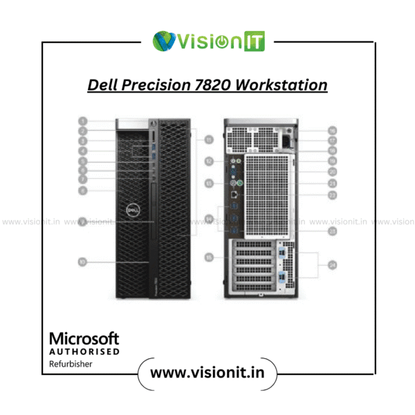 Dell 7820 workstation with Xeon processors and ECC DDR4 memory