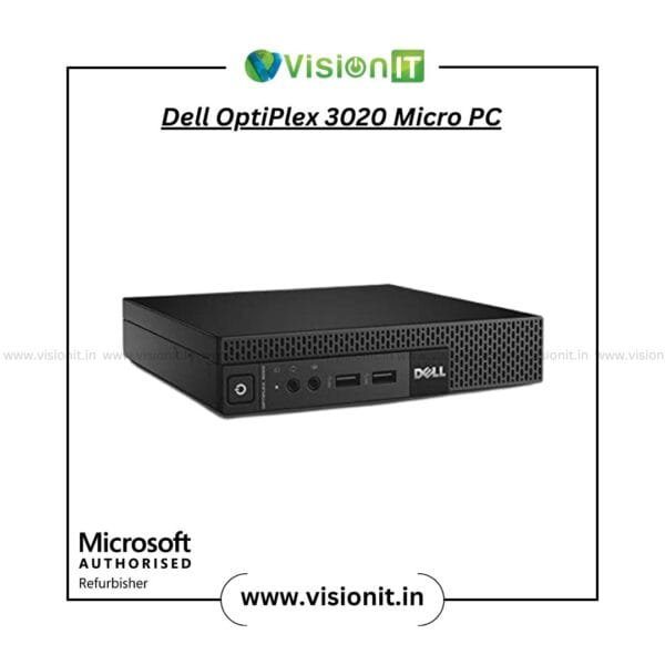 Compact Dell OptiPlex 3020 Micro Refurbished Desktop Computer