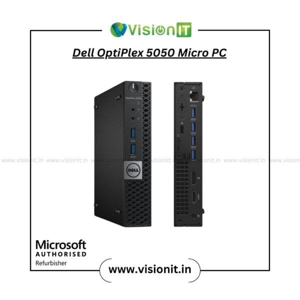 Refurbished Dell OptiPlex 5050 Micro PC with SSD and Windows 10 Pro