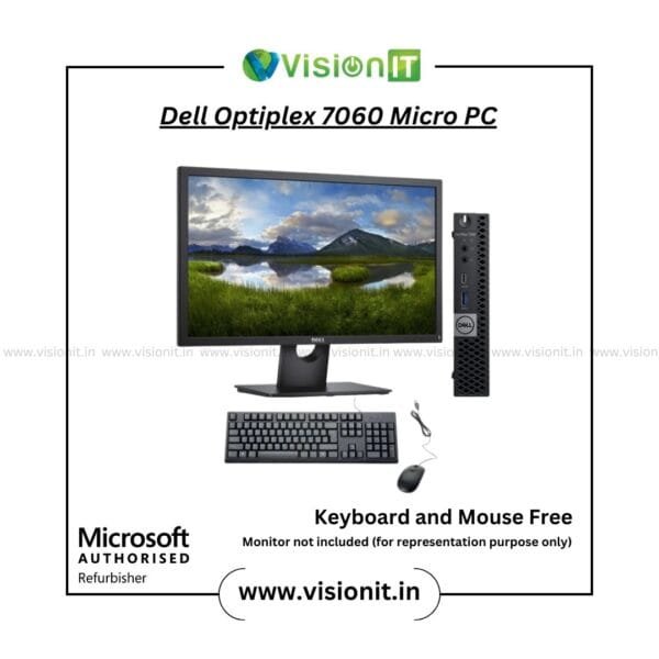 Dell OptiPlex 7060 Micro Tower PC — professional refurbished desktop with upgrade flexibility