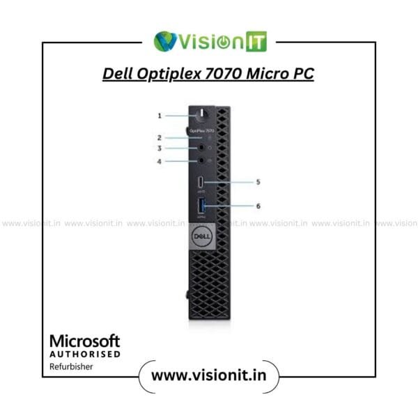 Refurbished Dell OptiPlex 7070 Micro PC with 9th Gen Intel Core i5/i7 – Compact Desktop for Business