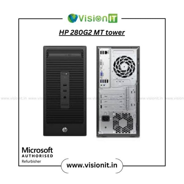 Refurbished HP 280 G2 MT PC with 6th Gen Intel Core i3/i5/i7, DDR4 RAM, SSD/HDD storage, Windows 10 Pro