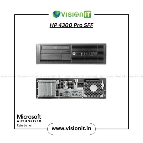 Refurbished HP Compaq 4300 Pro SFF PC with 3rd Gen Intel Core i3/i5/i7, SSD and DDR3 RAM