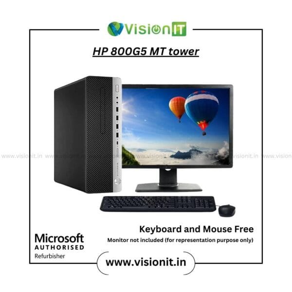 Buy HP EliteDesk 800 G5 MT PC with Intel Core i3/i5/i7, DDR4 RAM, and SSD/HDD storage