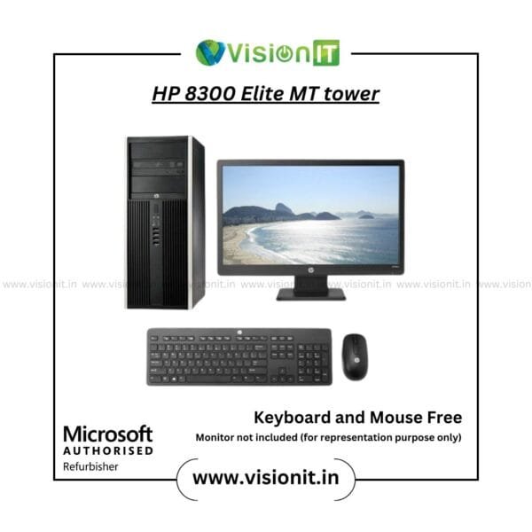 HP Compaq 8300 Elite MT PC with i3/i5/i7 processor, SSD and DDR3 RAM – Business Tower Desktop