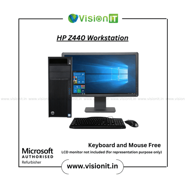HP Z440 Workstation with Intel Xeon and DDR4 for CAD and 3D modeling