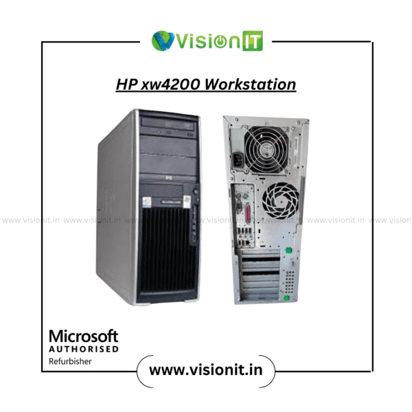 Refurbished HP xw4200 Workstation with Pentium 4, DDR1 RAM, PCIe graphics – Office and legacy software PC