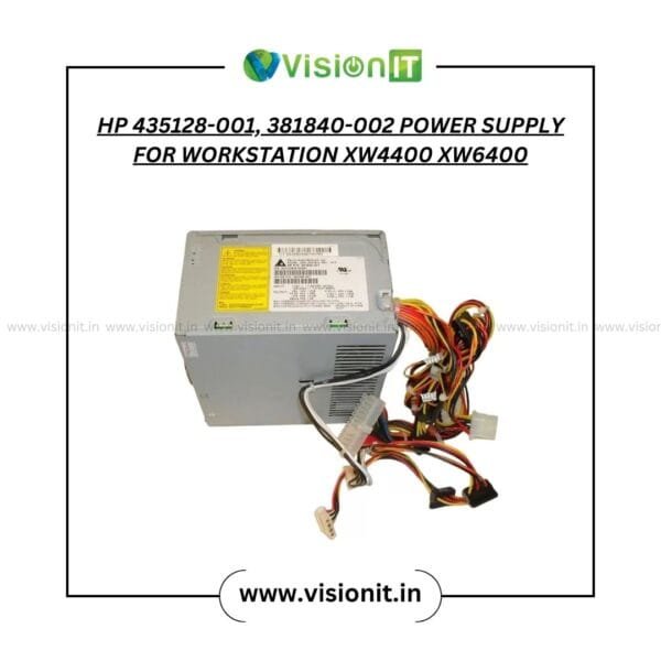 HP 435128-001 381840-002 power supply for HP XW4400 and XW6400 workstations