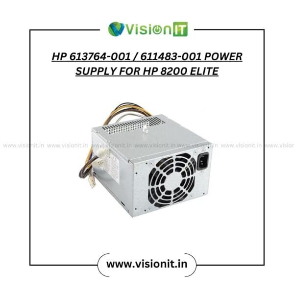 HP 613764-001 611483-001 power supply for HP 8200 Elite desktop
