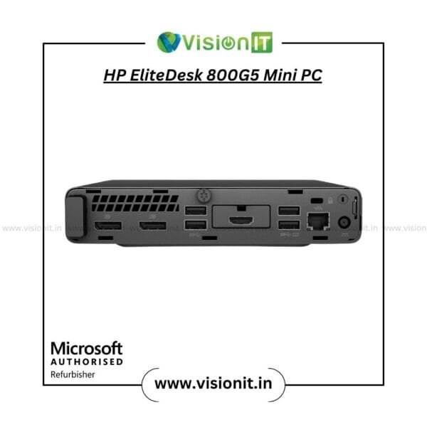 Refurbished HP EliteDesk 800G5 Mini PC – 9th Gen Intel Core i3/i5/i7 Compact Business Desktop with SSD & DDR4 RAM