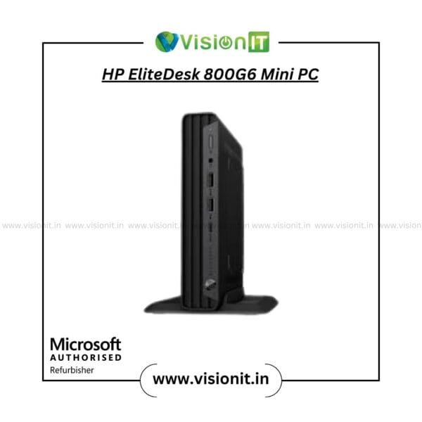 HP EliteDesk 800 G6 Mini PC with 10th Gen Intel Core i3/i5/i7, compact business mini desktop with SSD and DDR4 RAM – Refurbished India