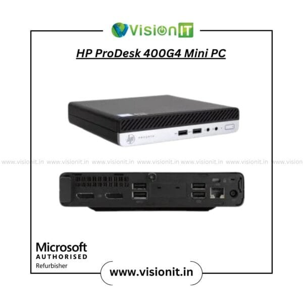 Refurbished HP ProDesk 400G4 Mini PC – Compact 7th Gen Intel i3/i5/i7 Desktop for Offices in India