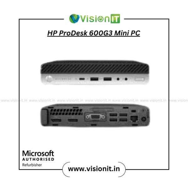 Refurbished HP ProDesk 600G3 Mini PC with 7th Gen Intel Core i3/i5/i7 Processor – Compact Business Desktop