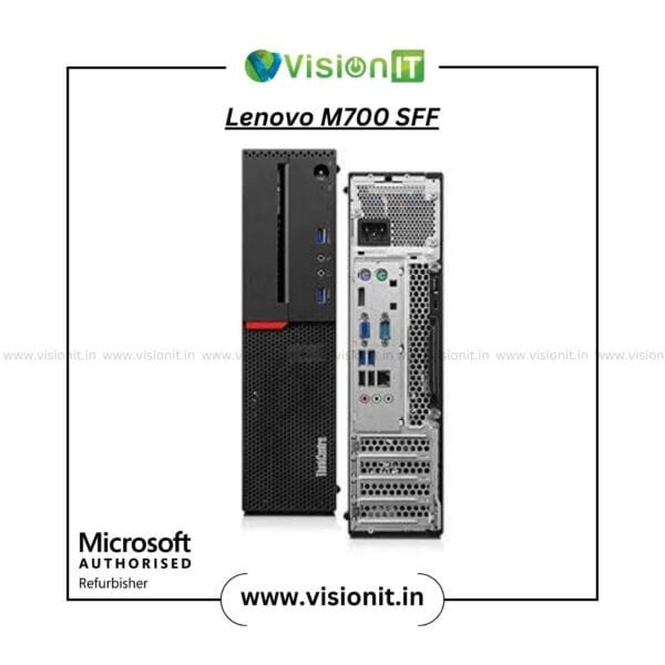Lenovo ThinkCentre M700 SFF Refurbished Desktop with Intel Core processor and DDR4 RAM in compact design