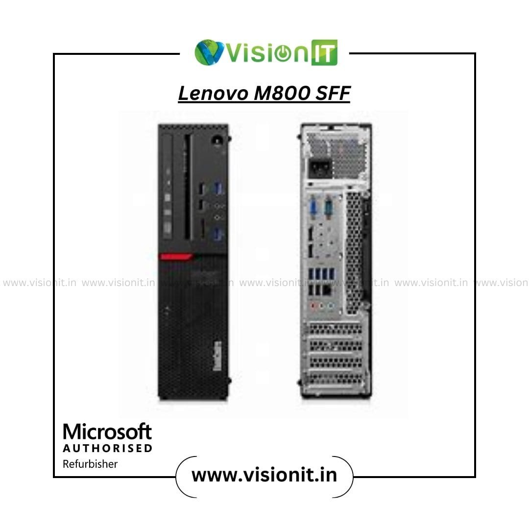 Buy Lenovo ThinkCentre M800 SFF Refurbished Desktop with Intel Core i5/i7, SSD, DDR4 RAM in India