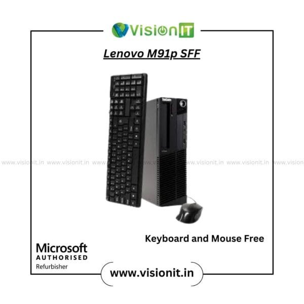 Lenovo ThinkCentre M91p SFF with Core i7 and Windows 10 Pro – Refurbished