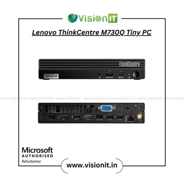 Lenovo ThinkCentre M730q Tiny PC – Core i3, 8 GB RAM, 256 GB SSD, Windows Ready