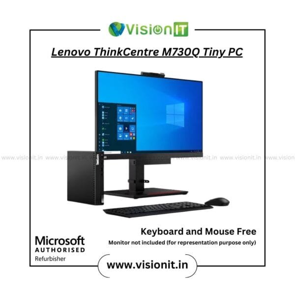 Lenovo ThinkCentre M730q Tiny PC with Intel Core i5, 16 GB DDR4 RAM, 512 GB SSD