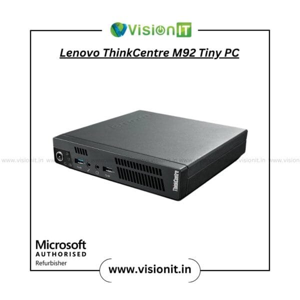 Lenovo ThinkCentre M92 Tiny Refurbished Mini Desktop – Intel 3rd Gen i5/i7, SSD Ready, DDR3 RAM