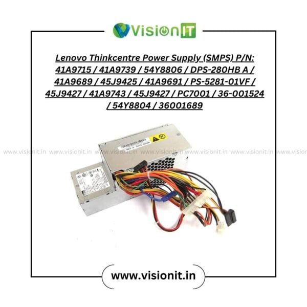 Lenovo ThinkCentre power supply 41A9715 41A9739 54Y8806 DPS-280HB A replacement SMPS