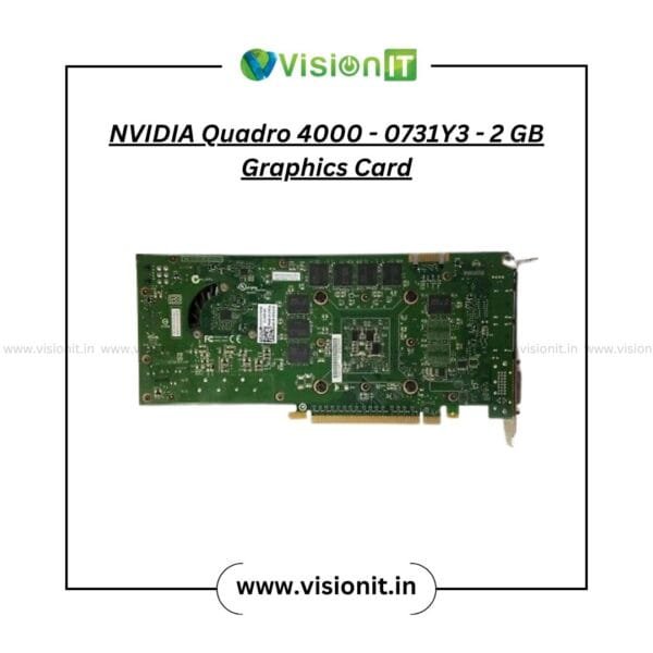 NVIDIA Quadro 4000 2GB professional workstation graphics card with dual DisplayPorts