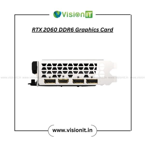 Buy RTX 2060 DDR6 Graphic Card online with 6GB GDDR6 memory – best for gaming, rendering, and 3D content creation in India.