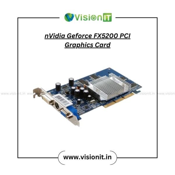 NVIDIA GeForce FX5200 PCI graphic card for older desktop PC upgrade