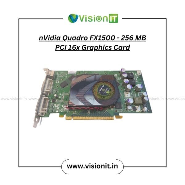 NVIDIA Quadro FX1500 256MB PCI 16x Graphics Card for CAD and 3D Design