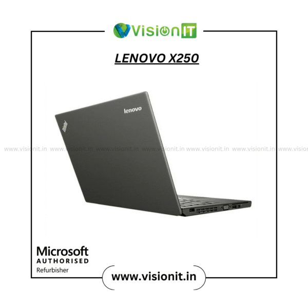 Lenovo ThinkPad X250 port view left right side VGA Mini DisplayPort USB 3.0 RJ45 Ethernet SD card slot