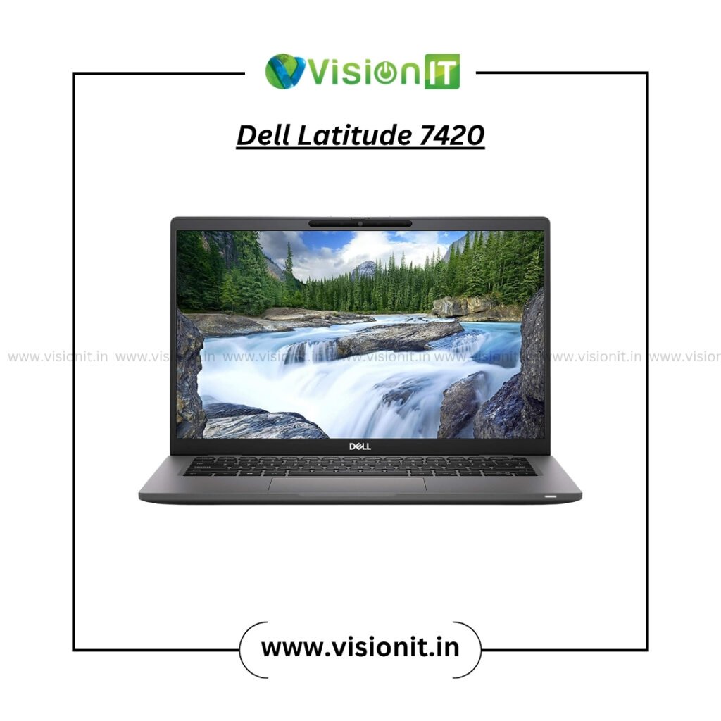 Dell Latitude 7420 i7 11th Gen refurbished 14-inch business laptop with SSD and Windows