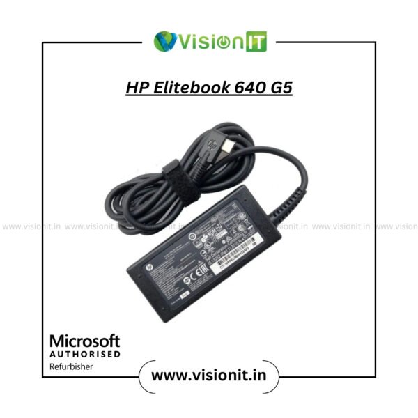 HP EliteBook 640 G5 charger adapter 65W smart blue tip original power supply for laptop replacement