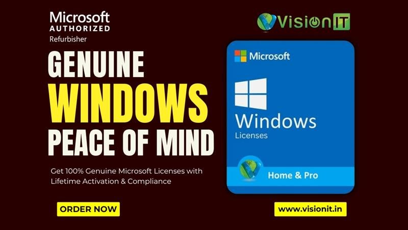 Genuine Windows License Price in India – Trusted by Vision IT  