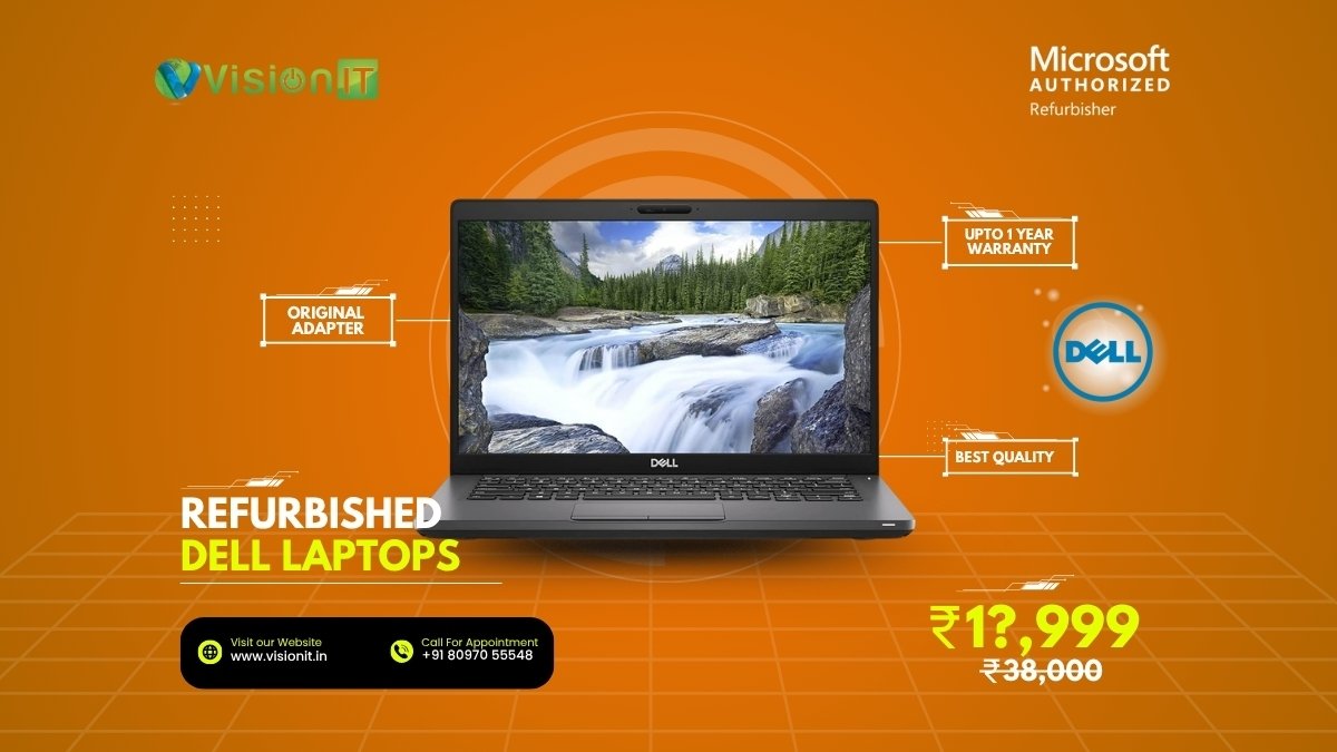 Dell Laptops Refurbished | Certified Dell Laptops in India