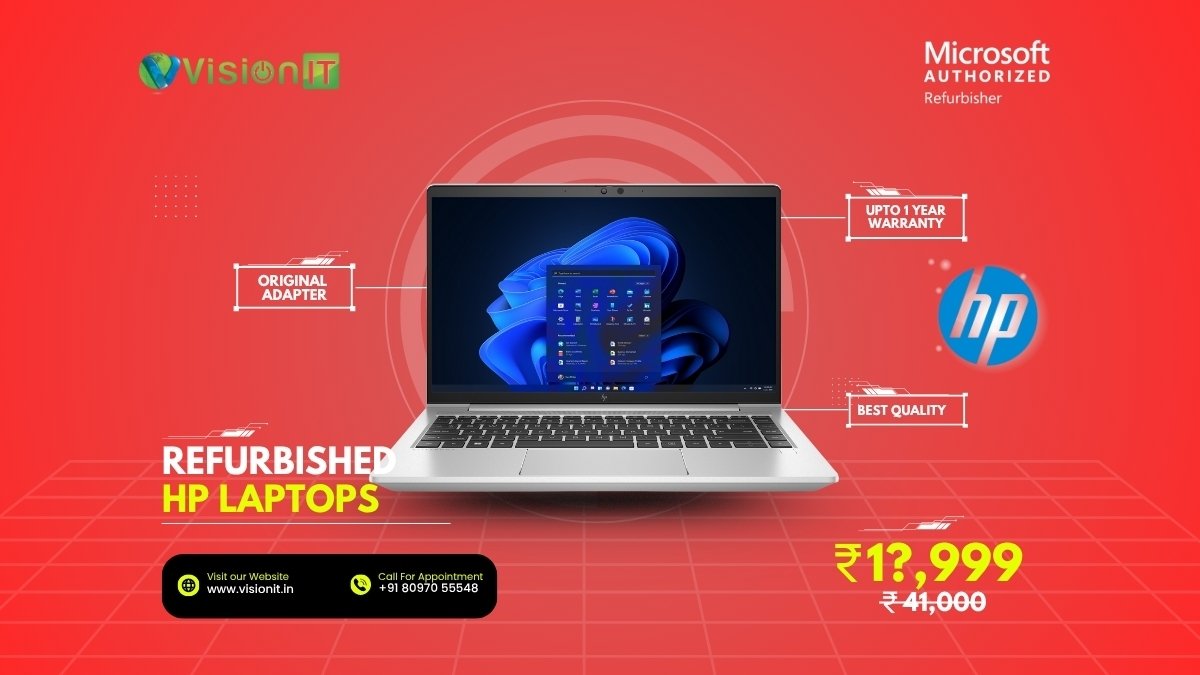 HP Laptop Refurbished | Microsoft Authorized Refurbisher