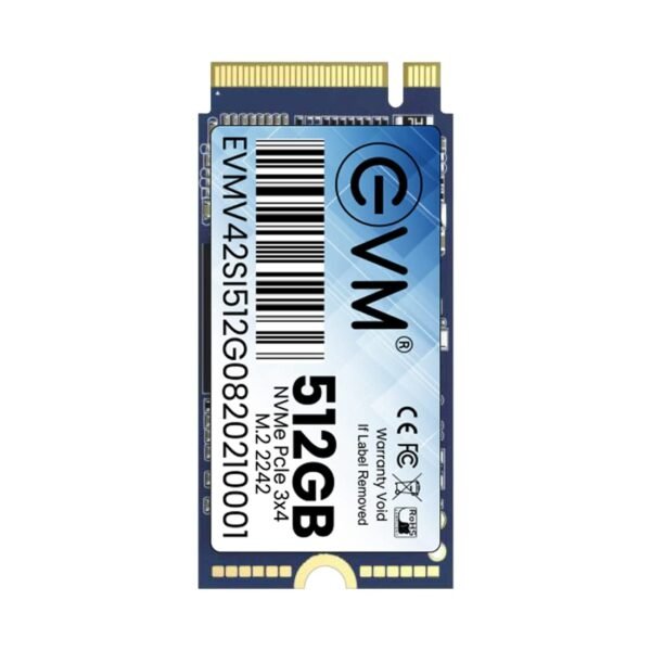 512GB EVM M.2 2242 SSD for laptop and desktop with fast data access